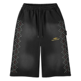 HMDD Crystal 3/4 Short Black