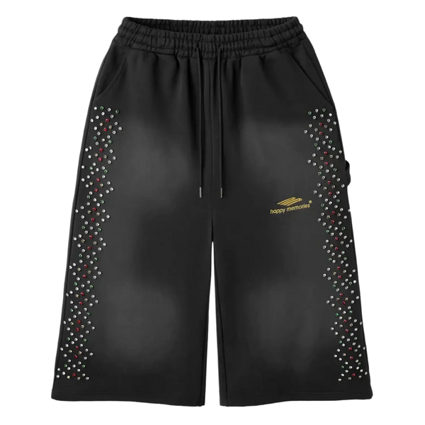 HMDD Crystal 3/4 Short Black