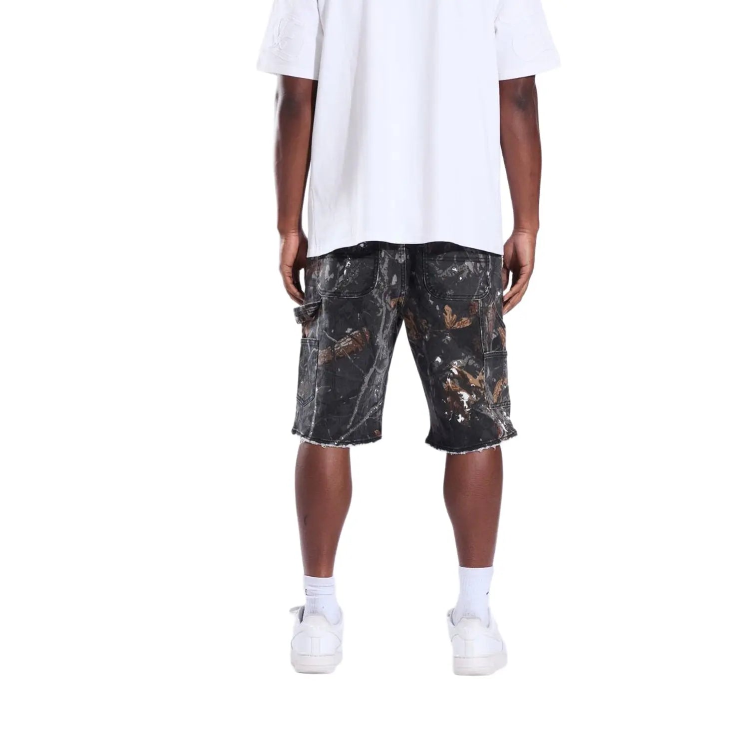 Crysp Denim Lotus Short Camo