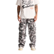 Embellish Standard Baggy Cargo Snow Camo