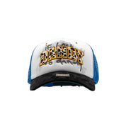 Dandy Hats Chunky White/Blue/Black