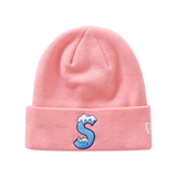 Supreme New Era S Logo Beanie (FW20) Pink