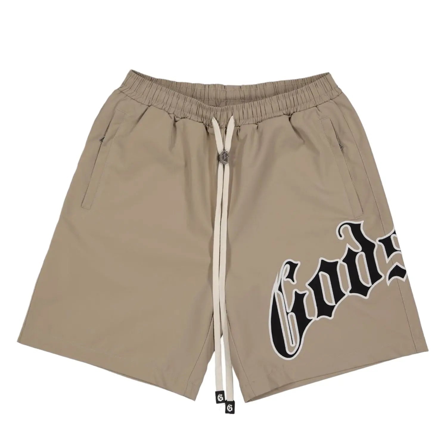 Godspeed OG Logo Nylon Shorts Sand
