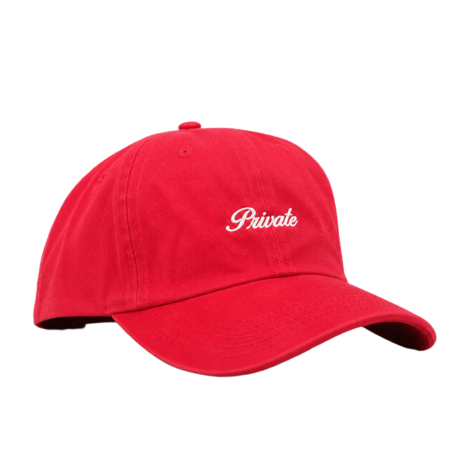Mini Logo Dad Hat Red