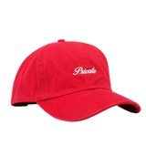 Mini Logo Dad Hat Red
