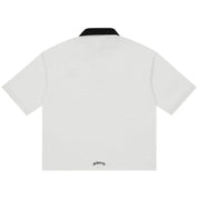 Godspeed Victor Minimal Crest Polo White