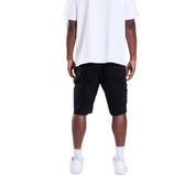 Crysp Denim Lotus Short Jet Black