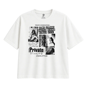 Private Silent Storm Thrashed Vintage Tee White