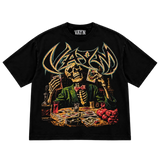 VAYN Dead Man’s Hand Drop Crop Tee Black