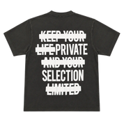 KYL Tee Vintage Black/White