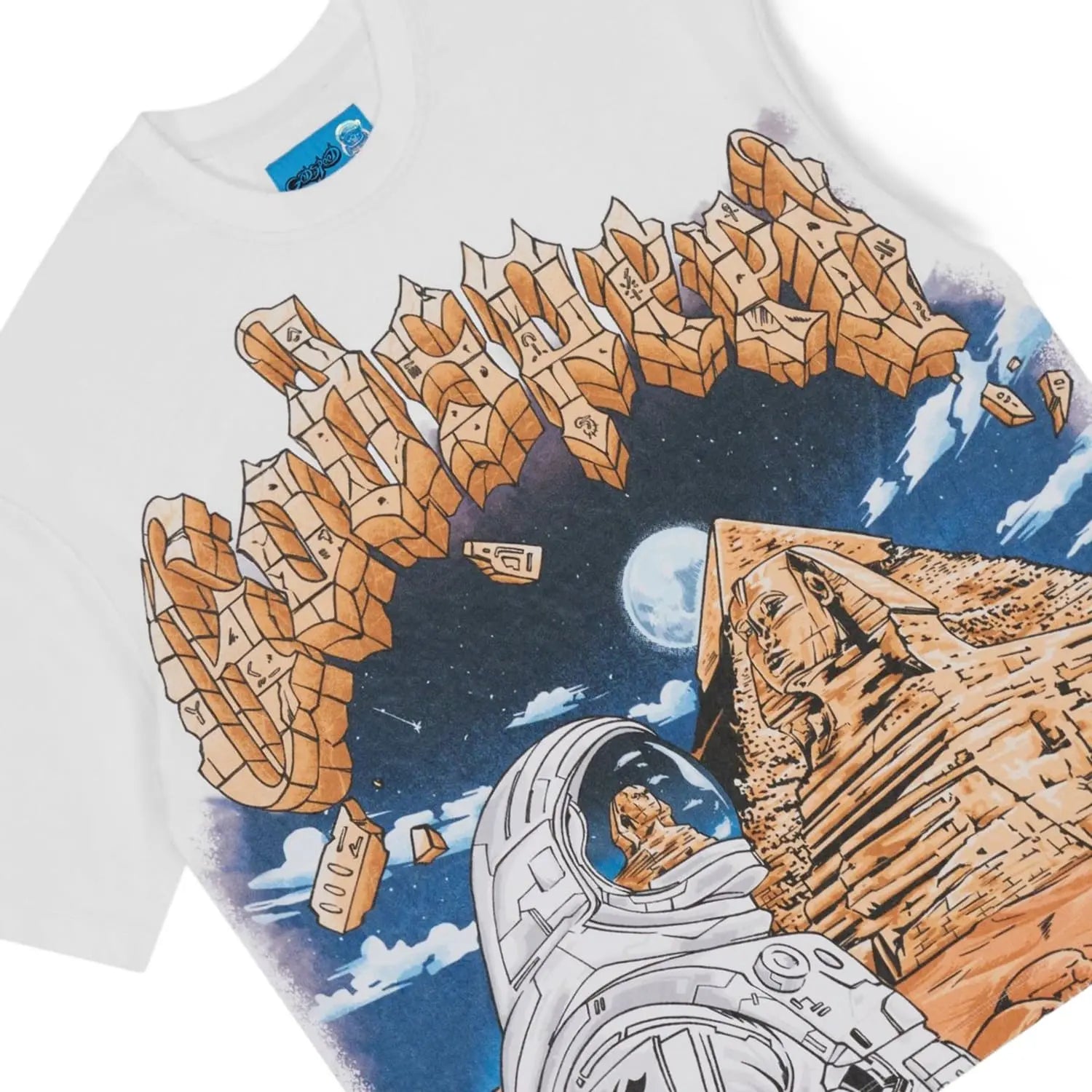 Godspeed Sphinx Guardian Tee White