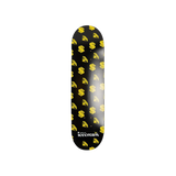 Ice Cream Drizzle Skateboard Deck Black
