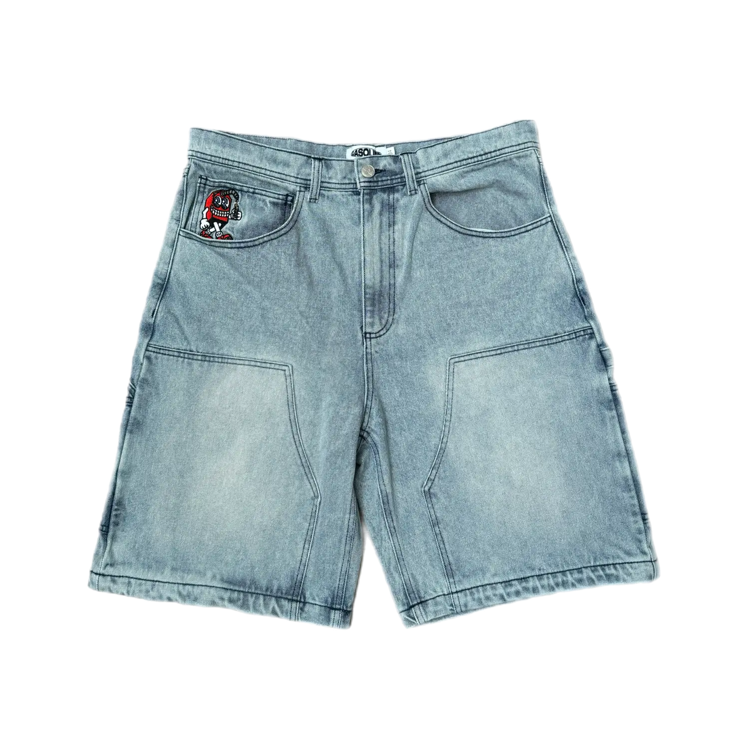 Gasoline G Star 2.0 Denim Shorts Blue