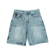 Gasoline G Star 2.0 Denim Shorts Blue