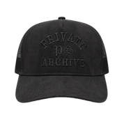 Archive Classic Trucker Black Suede