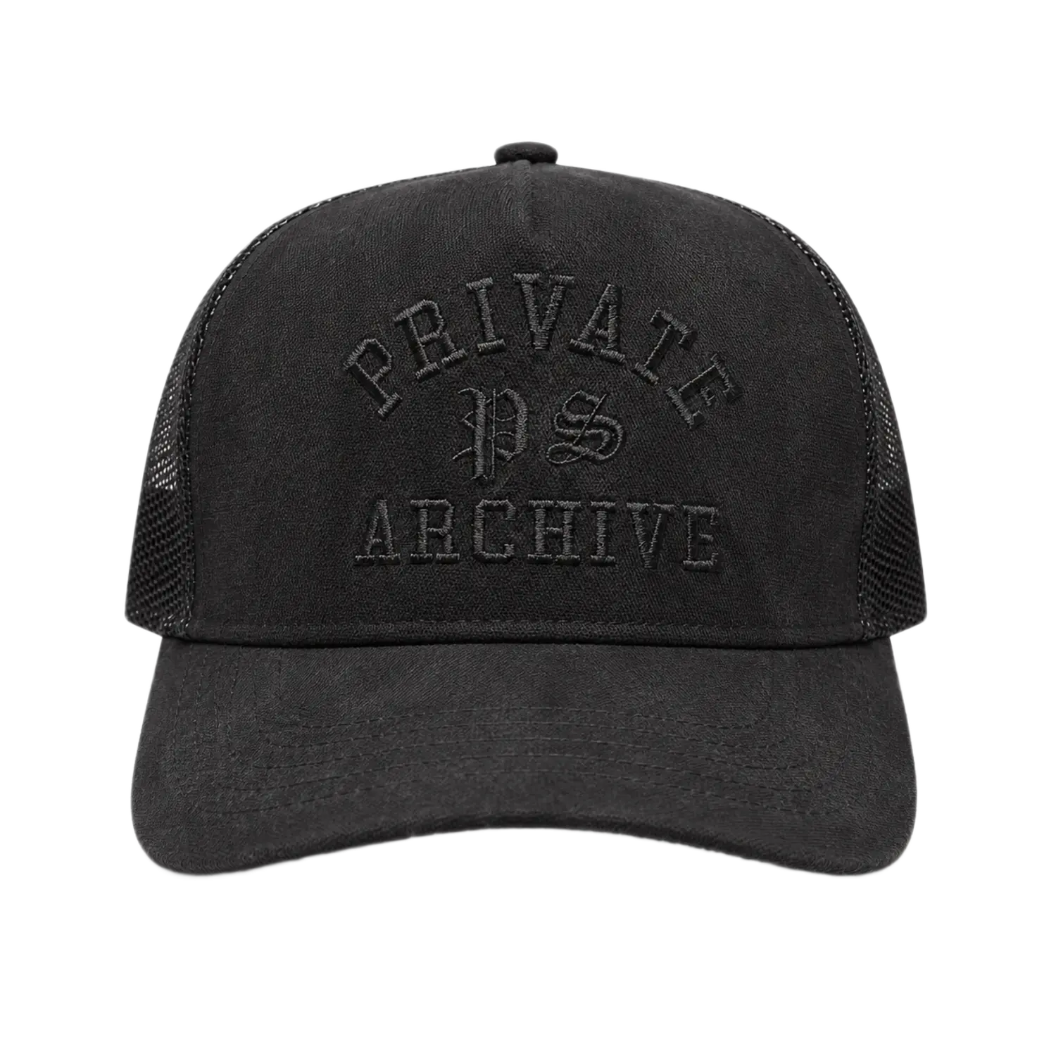 Archive Classic Trucker Black Suede