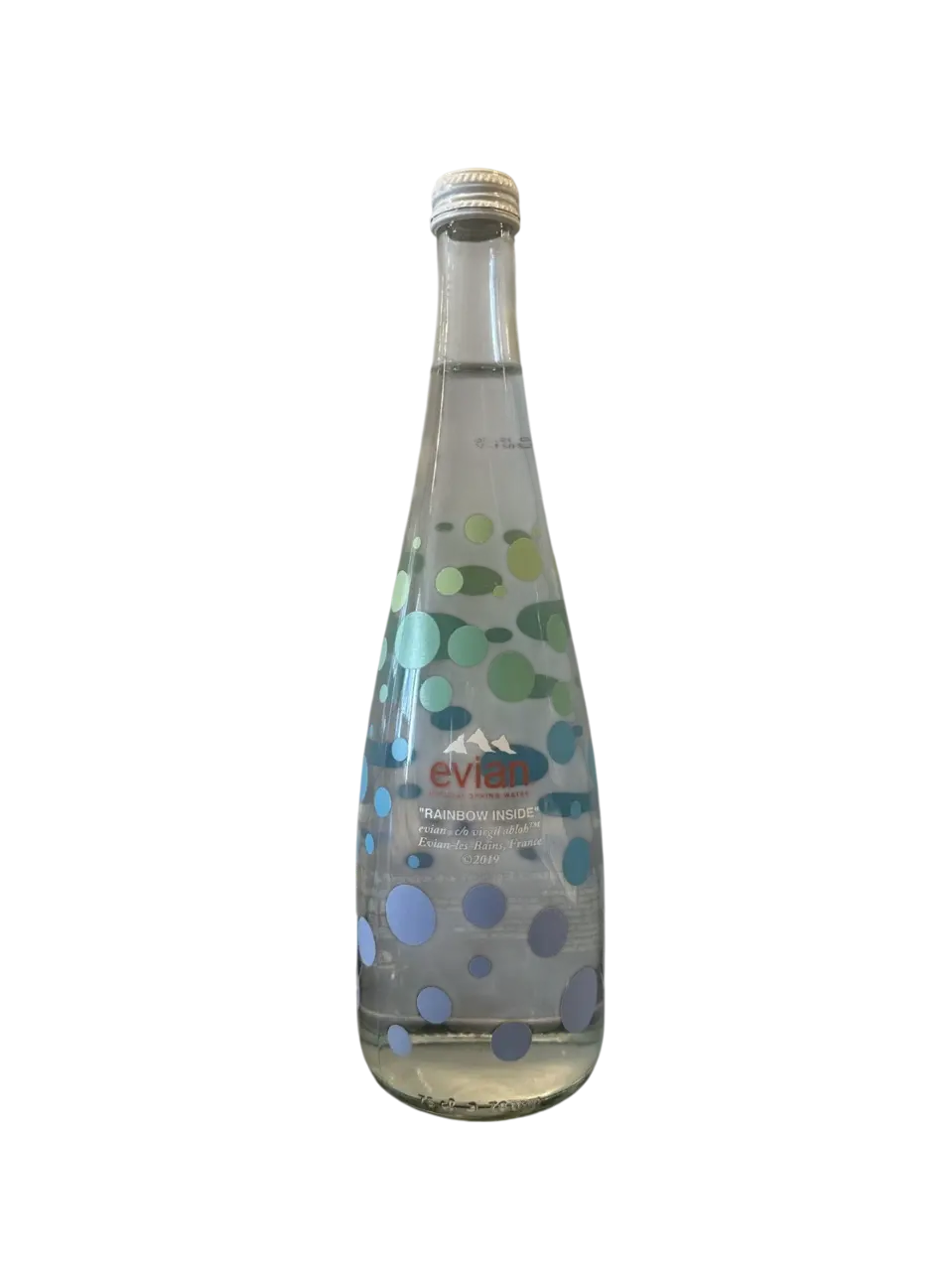 Evian Glass Water Virgil Abloh