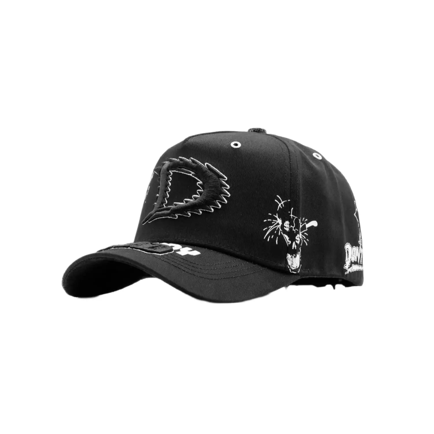 Dandy Hats Static D Snapback Black