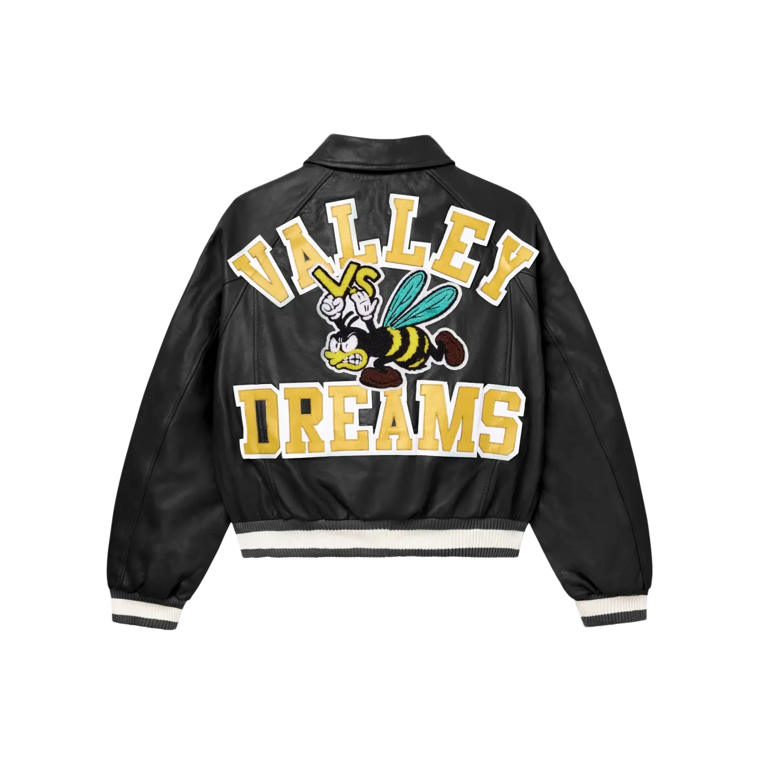 Vale Forever Mascot Bomber Jacket Black