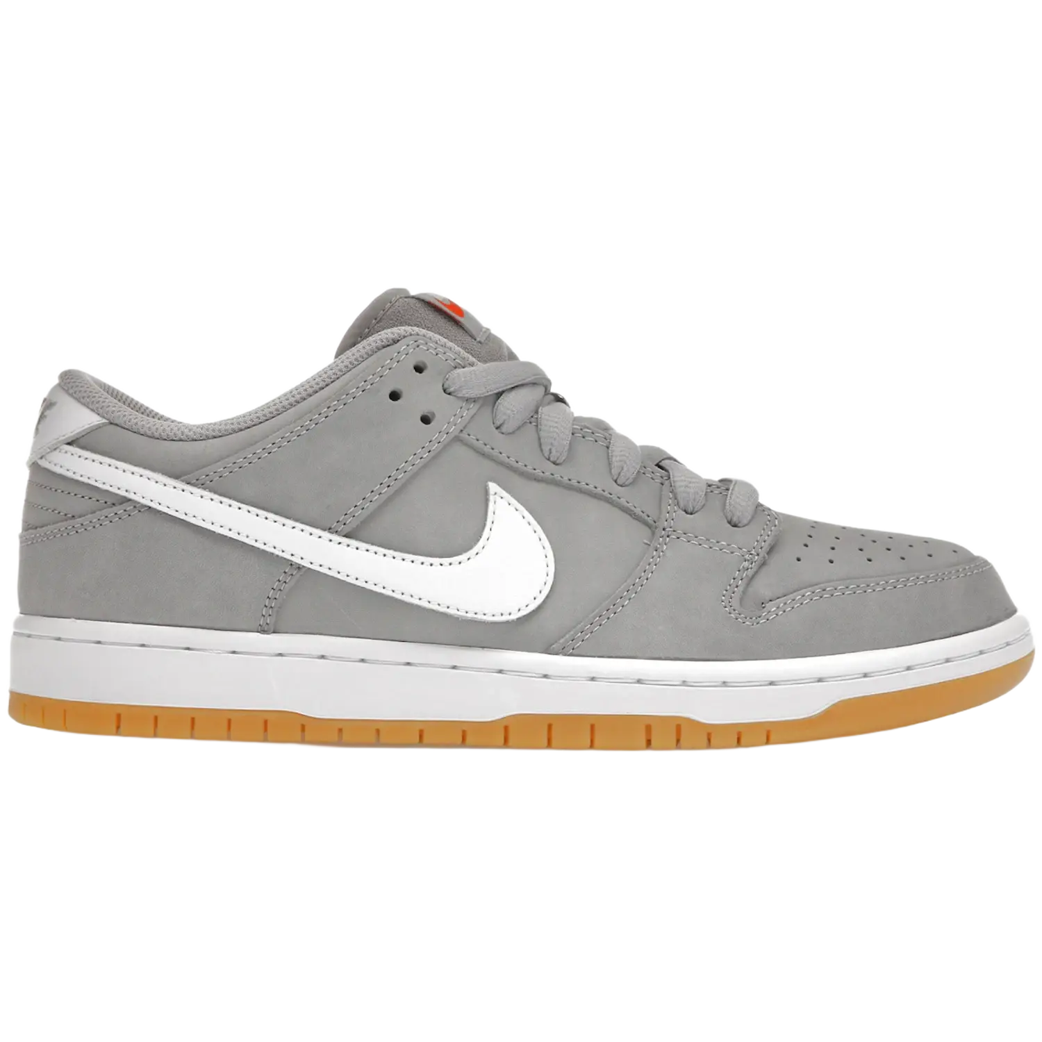 Nike SB Dunk Low Pro ISO Orange Label Wolf Grey Gum