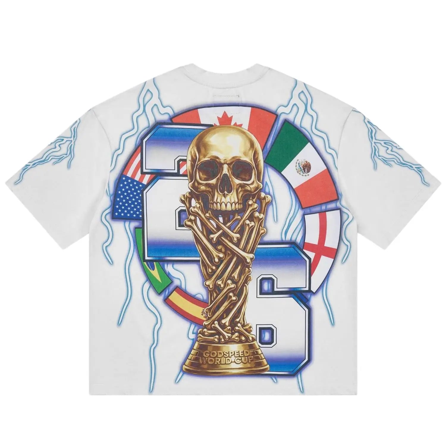 Godspeed '26 GSWC Voltage Tee White