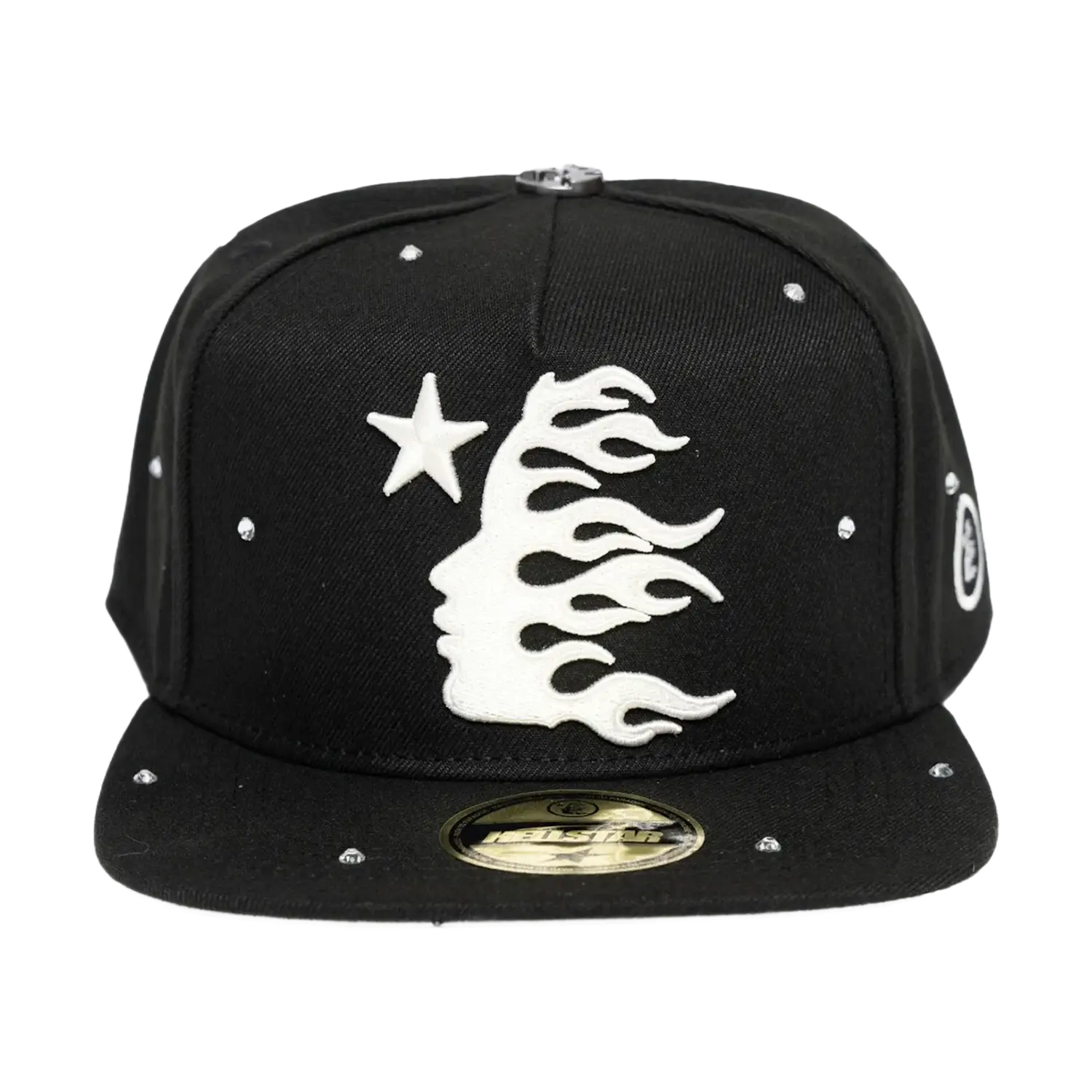 Hellstar Starry Night Fitted Hat Black 