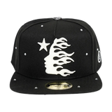 Hellstar Starry Night Fitted Hat Black