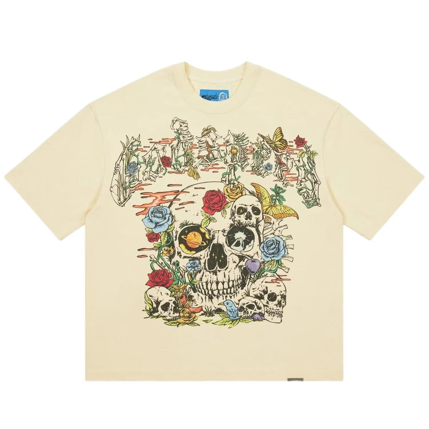 Godspeed Cosmic Remains Tee Bone