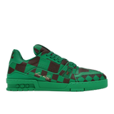 Louis Vuitton LV Trainer Sneaker Damier Pop Green