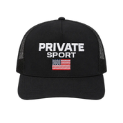 Private Sport Trucker Black