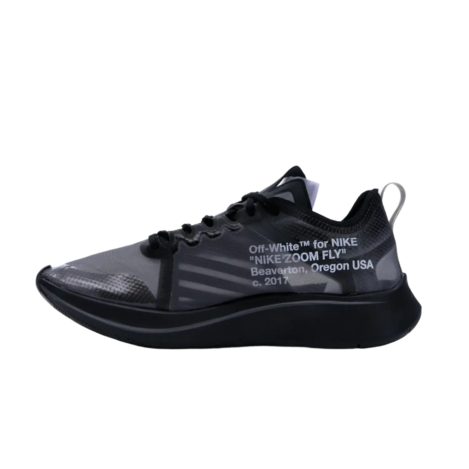 Nike Zoom Fly Off-White Black Silver