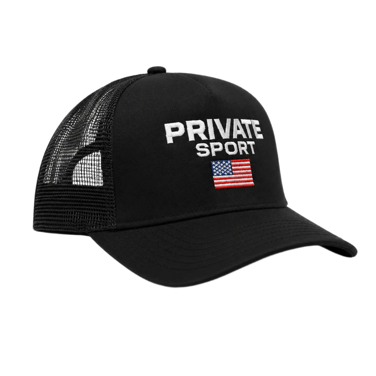 Private Sport Trucker Black