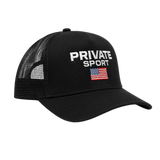 Private Sport Trucker Black