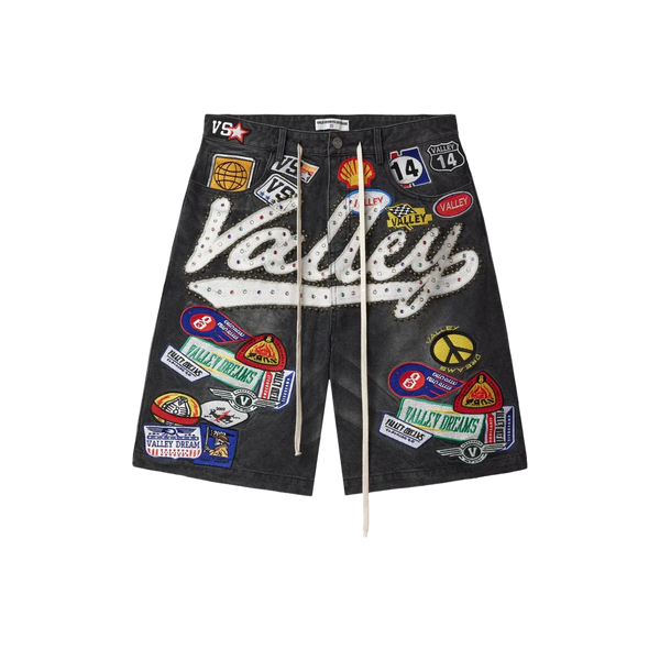 Vale Forever 1980's Jorts Black