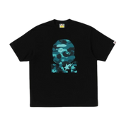BAPE Color Camo Ape Head Relaxed Fit T-shirt Black
