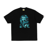 BAPE Color Camo Ape Head Relaxed Fit T-shirt Black