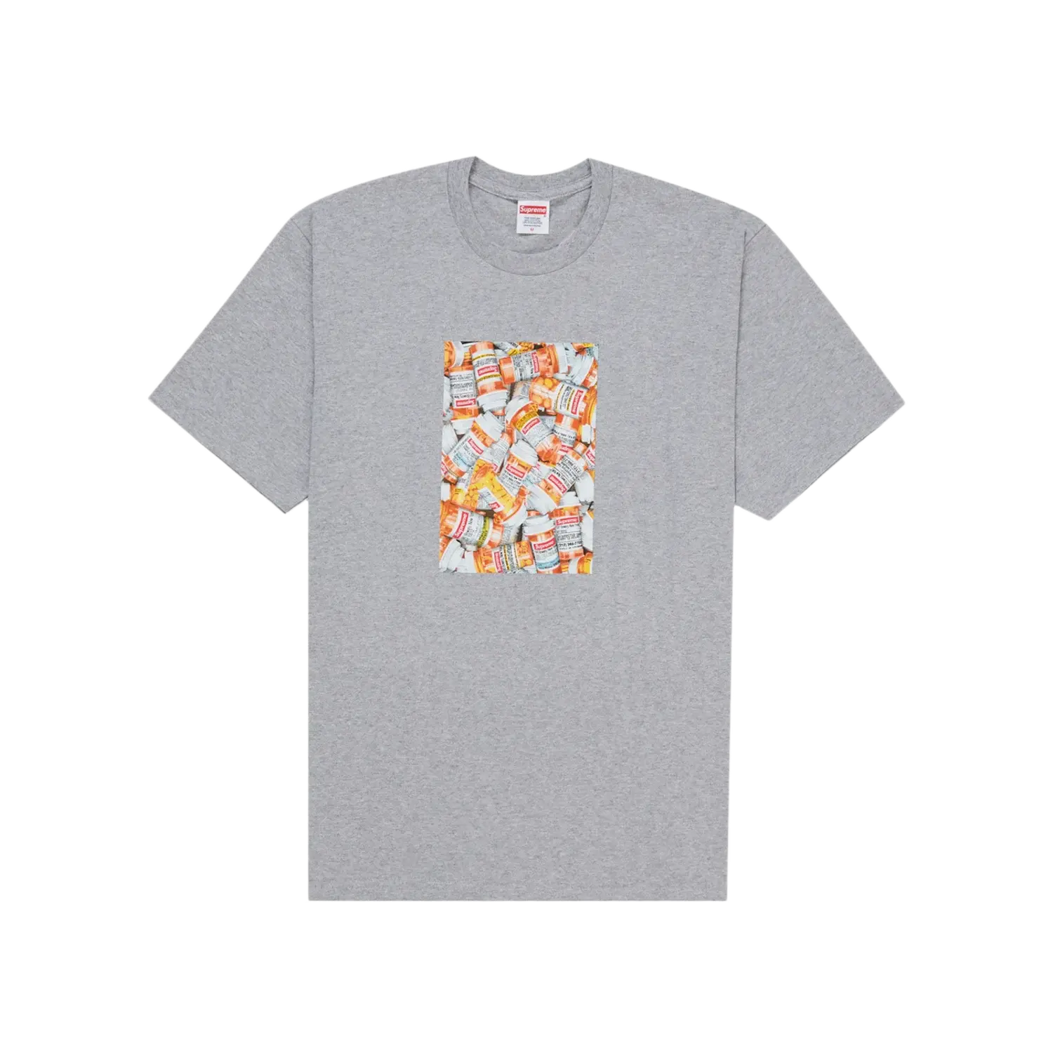 Supreme Pills Tee (FW26) Heather Grey