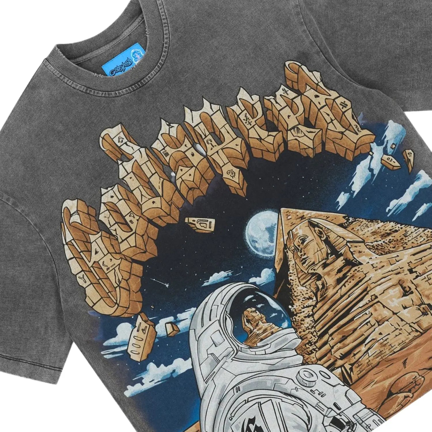 Godspeed Sphinx Guardian Tee Grey Wash