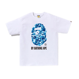 BAPE ABC Camo By Bathing Ape Tee White/Blue