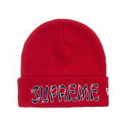 Supreme New Era Action Beanie Red