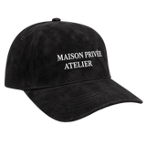 Privée Snapback Black Suede