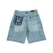 Gasoline G Star 2.0 Denim Shorts Blue