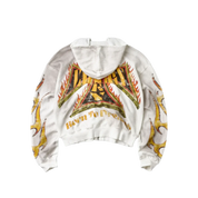 Vale Forever Reborn Waffle Zip Up White