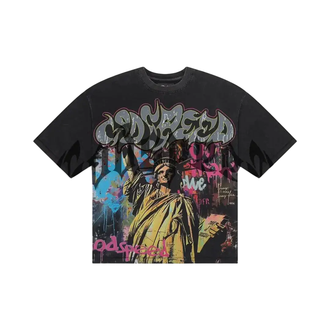 Godspeed Vandal Tee Black