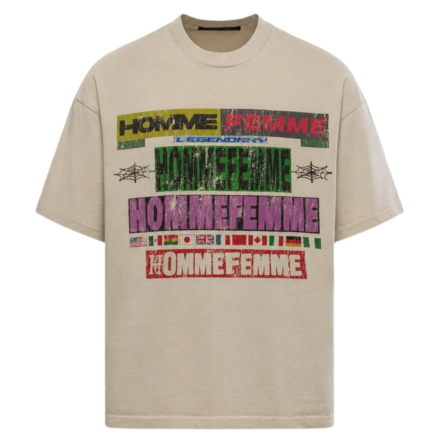 Homme Femme Manifesto Tee Tan