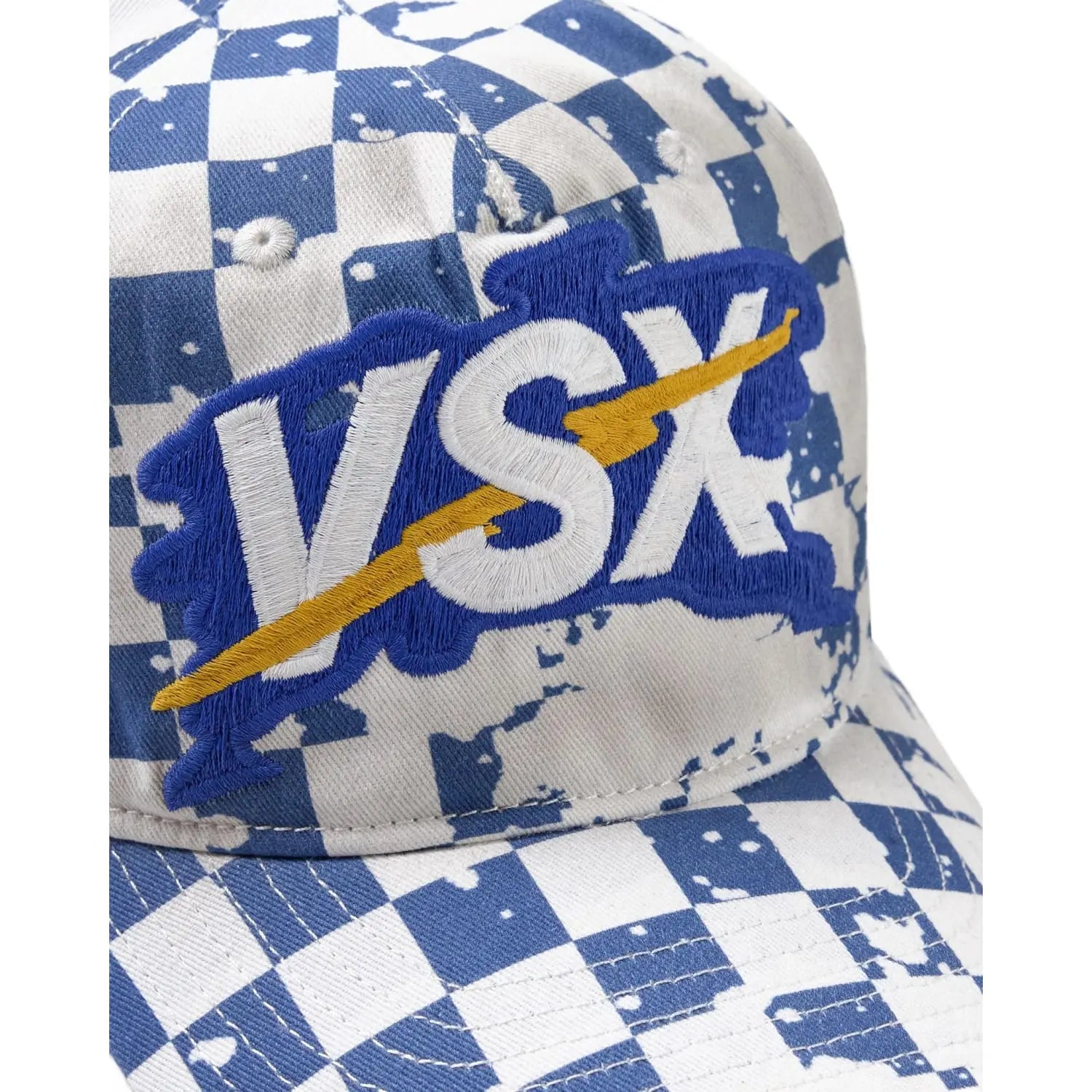 Vale Forever Checkers Hat Blue/White