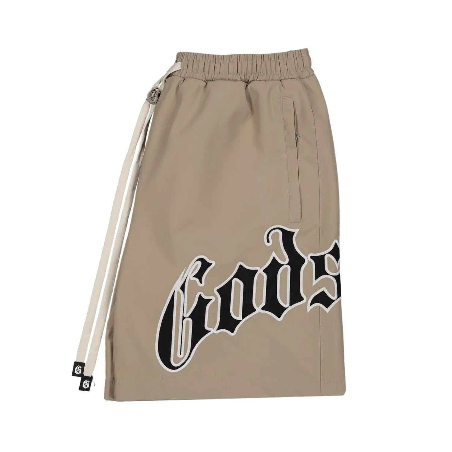 Godspeed OG Logo Nylon Shorts Sand
