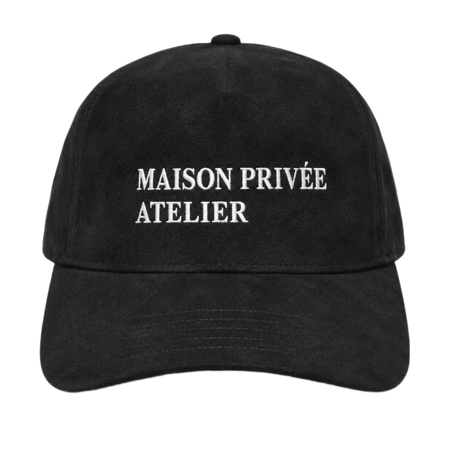 Privée Snapback Black Suede