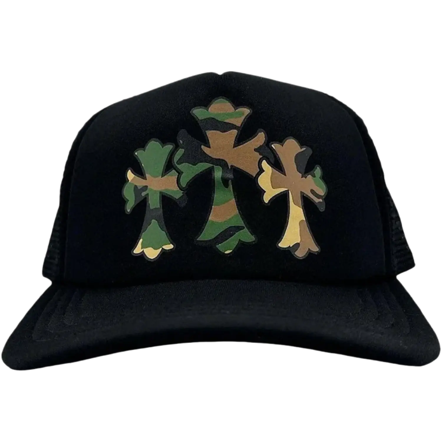 Chrome Hearts Triple Cross Trucker Black/Camo