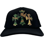 Chrome Hearts Triple Cross Trucker Black/Camo